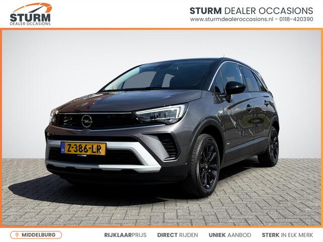 Opel Crossland 1.2 Turbo Level 3 | Parkeersensors V+A | Verwarmde stoelen | Camera | Afwijkende dakleur | Rijklaar!