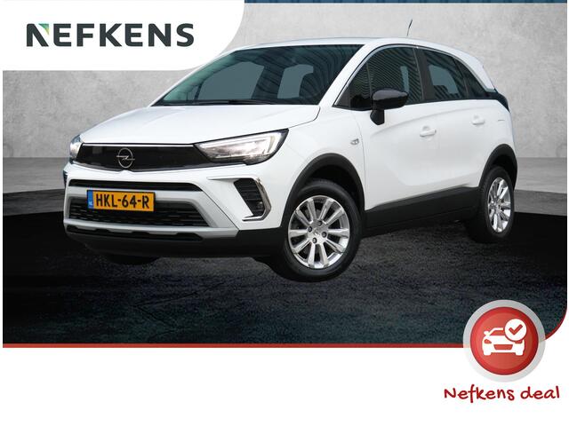 Opel Crossland 1.2 130PK Turbo Elegance | AUTOMAAT | Camera | Winterpakket | AppleCarPlay/AndroidAuto | AGR Bestuurdersstoel | ClimateControl | CruiseControl |