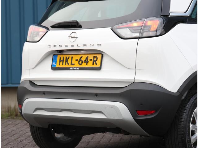 Opel Crossland 1.2 130PK Turbo Elegance | AUTOMAAT | Camera | Winterpakket | AppleCarPlay/AndroidAuto | AGR Bestuurdersstoel | ClimateControl | CruiseControl |