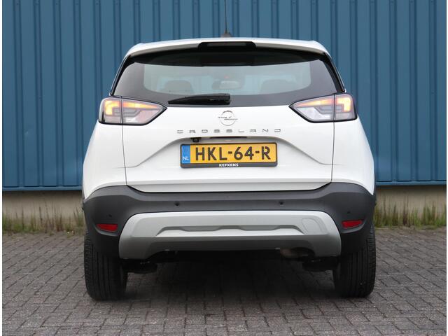 Opel Crossland 1.2 130PK Turbo Elegance | AUTOMAAT | Camera | Winterpakket | AppleCarPlay/AndroidAuto | AGR Bestuurdersstoel | ClimateControl | CruiseControl |