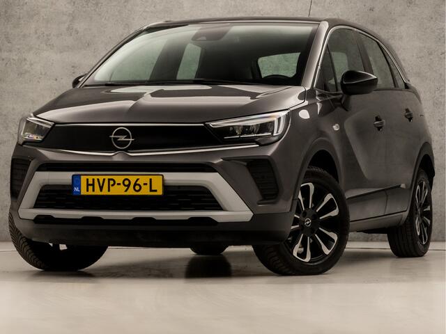 Opel Crossland 1.2 Turbo Elegance Sport Automaat (APPLE CARPLAY, GROOT NAVI, CLIMATE, 360 CAMERA, LEDER, SPORTSTOELEN, CRUISE, LANE ASSIST, LED KOPLAMPEN, NIEUWSTAAT)