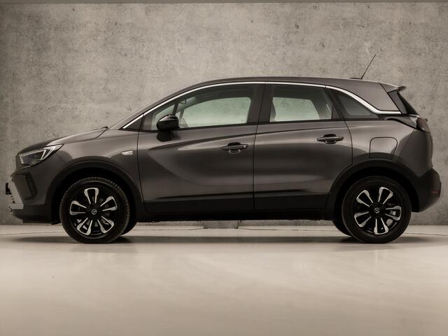 Opel Crossland 1.2 Turbo Elegance Sport Automaat (APPLE CARPLAY, GROOT NAVI, CLIMATE, 360 CAMERA, LEDER, SPORTSTOELEN, CRUISE, LANE ASSIST, LED KOPLAMPEN, NIEUWSTAAT)