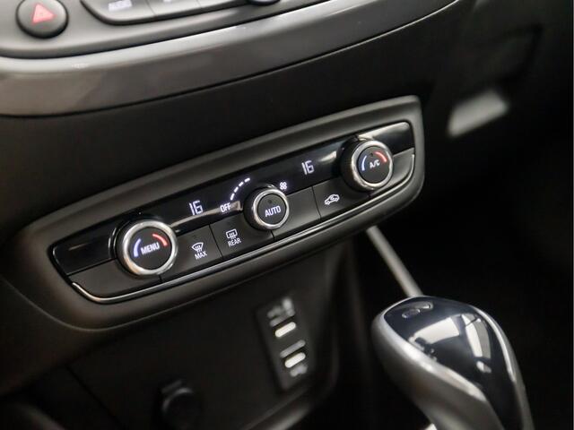 Opel Crossland 1.2 Turbo Elegance Sport Automaat (APPLE CARPLAY, GROOT NAVI, CLIMATE, 360 CAMERA, LEDER, SPORTSTOELEN, CRUISE, LANE ASSIST, LED KOPLAMPEN, NIEUWSTAAT)