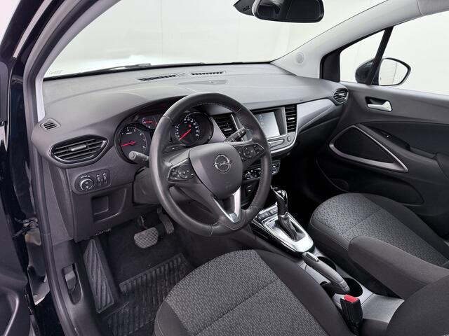 Opel Crossland T 131PK AUT-6 Apple Carplay Android Auto Navi* Ecc Cruise Control Camera Stoel+Stuurverwarming Pdc Elegance DAB Bluetooth Lane Assist Led Winter Pakket Parkeer Pakket Mooie en complete Opel Crossland! ¤ 32.000 nieuw! EURO6