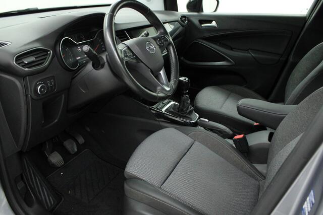 Opel Crossland 1.2 Turbo Elegance 130 pk | climate control | pdc v/a + camera | navi fullmap | carplay | cruise control | bluetooth | stoel/stuur verwarming
