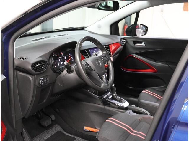 Opel Crossland 1.2 130PK Turbo Level 4 | Trekhaak | Parkeersensoren | AGR Bestuurdersstoel | Armsteun | Navigatie | Cruise Control | Climate Control | AppleCarPlay/AndroidAuto | Two-Tone | LED | Privacy Glass | Isofix |