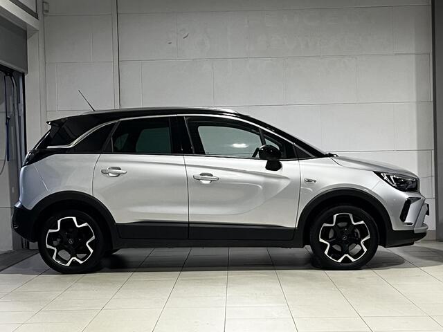 Opel Crossland Ultimate 1.2 Turbo 110pk | 180° CAMERA+SENSOREN | ALCANTARA/LEDER | AGR-STOELEN | NAVI | DAB+ | ISOFIX | FULL LED | LAGE KM | TWO-TONE | KEYLESS |