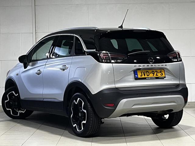 Opel Crossland Ultimate 1.2 Turbo 110pk | 180° CAMERA+SENSOREN | ALCANTARA/LEDER | AGR-STOELEN | NAVI | DAB+ | ISOFIX | FULL LED | LAGE KM | TWO-TONE | KEYLESS |