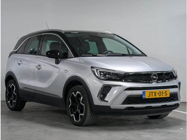 Opel Crossland Ultimate 1.2 Turbo 110pk | 180° CAMERA+SENSOREN | ALCANTARA/LEDER | AGR-STOELEN | NAVI | DAB+ | ISOFIX | FULL LED | LAGE KM | TWO-TONE | KEYLESS |