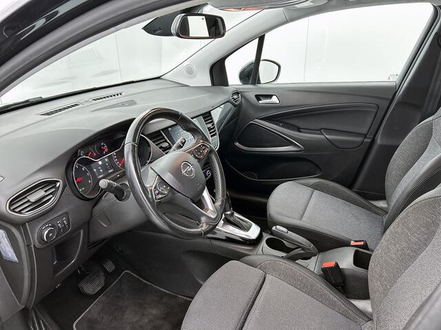Opel Crossland 1.2 T 131PK Automaat Elegance / Distributie vv bij 89Dkm / Trekhaak / Cruise / Carplay / Lmv / Led / Ecc / Navi / Apk 03-2027