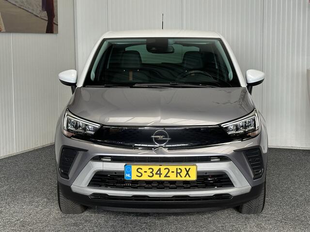 Opel Crossland 1.2 TURBO ELEGANCE NAVIGATIE STOEL/STUURVERWARMING CRUISE CONTROL APPLE CARPLAY/ANDROID RIJSTROOKSENSOREN DODEHOEKSENSOREN ACHTERUITRIJCAMERA PDC ZEER MOOI !! 3010
