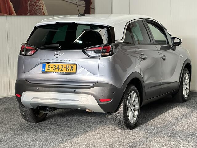 Opel Crossland 1.2 TURBO ELEGANCE NAVIGATIE STOEL/STUURVERWARMING CRUISE CONTROL APPLE CARPLAY/ANDROID RIJSTROOKSENSOREN DODEHOEKSENSOREN ACHTERUITRIJCAMERA PDC ZEER MOOI !! 3010