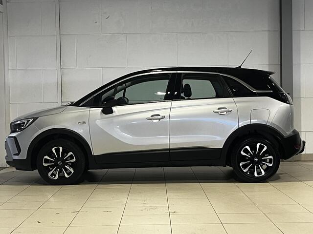 Opel Crossland Elegance 1.2 Turbo 110pk | ALL-SEASON BANDEN | TREKHAAK | AGR-STOEL | 180° CAMERA + SENSOREN | VOORRUITVERW. | STOEL- EN STUURVERWARMING | ISOFIX | NAVI PRO | DAB+ |