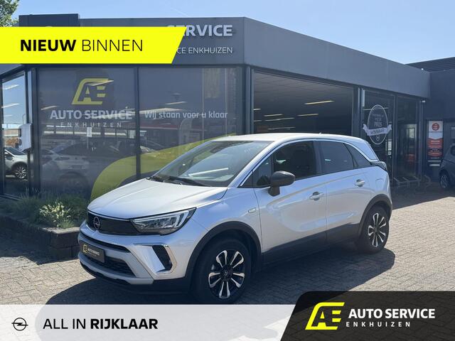 Opel Crossland 1.2 Turbo Business Elegance Als nieuw met slecht 8dkm en geheel rijklaar! | Full LED | Carplay | Cruise | LMV | Camera etc. gewoon nieuwe auto.
