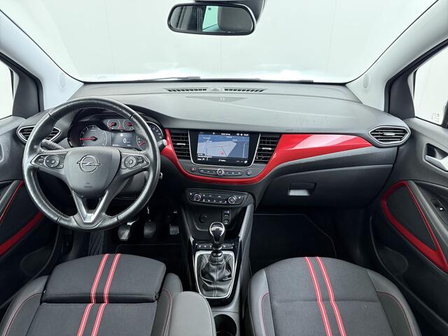 Opel Crossland 1.2 Turbo GS Line Navi 360°Camera Trekhaak AGR-Comfort Stoel Android Auto Apple Carplay Cruise Control Airco Pdc Stoel+Stuur+Voorruitverwarming Led Lmv 16" Pivacy Glas Isofix DAB 1e Eigenaar Dealeronderhouden Origineel Nederlandse Auto