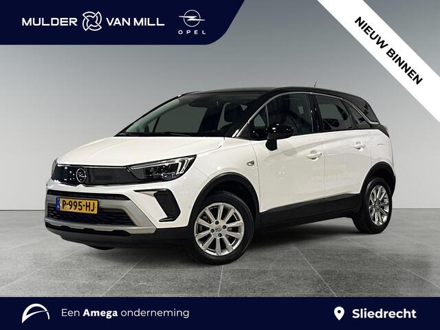 Opel Crossland Elegance 1.2 Turbo 110pk | NAPPA LEDER | TREKHAAK | SET WINTERBANDEN | DODEHOEK WAARSCHUWING | STOEL + STUUR VERWARMING | ANDROID AUTO / APPLE CARPLAY |