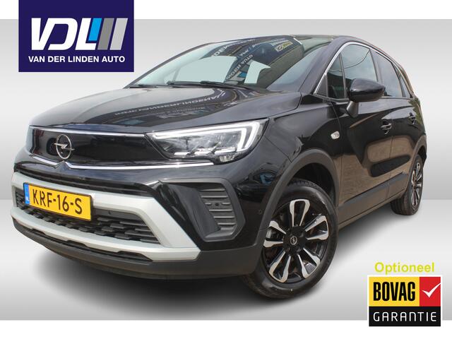Opel Crossland 1.2 Turbo Elegance Dodehoek detector, Apple Carplay/Android Auto, Lichtmetalen velgen 16"