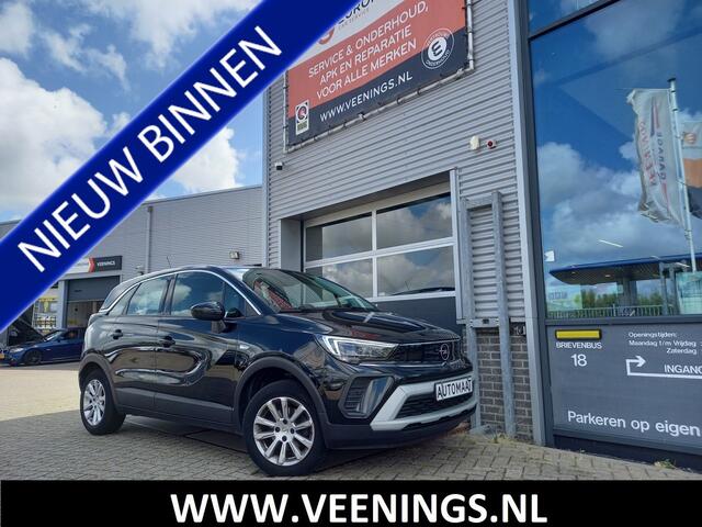 Opel Crossland 1.2 131PK Turbo Elegance AUT - TREKHAAK - CAMERA - CARPLAY / ANDROID - CLIMA - CRUISE - STOEL / STUUR VERWA -
