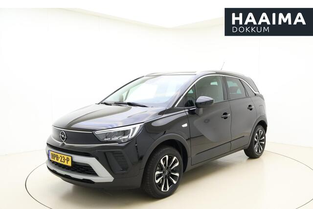 Opel Crossland 1.2 Turbo 110pk Level 4 | Panoramadak | Navigatie | Camera | Climate control | Parkeersensoren | Lichtmetalen velgen | Getint glas | DAB Radio | Cruise control | Bluetooth