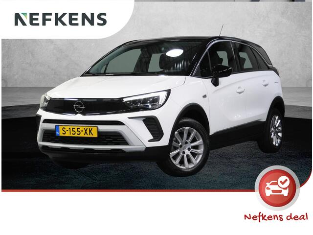 Opel Crossland 1.2 110PK Turbo Elegance | 1ste eigenaar | Camera | AppleCarplay/AndroidAuto | Navigatie | LED lampen | LEER/Stof | Climate Control | Cruise Control | Isofix | Privacy Glass | Parkeersensoren | Two-Tone | Trekhaak |
