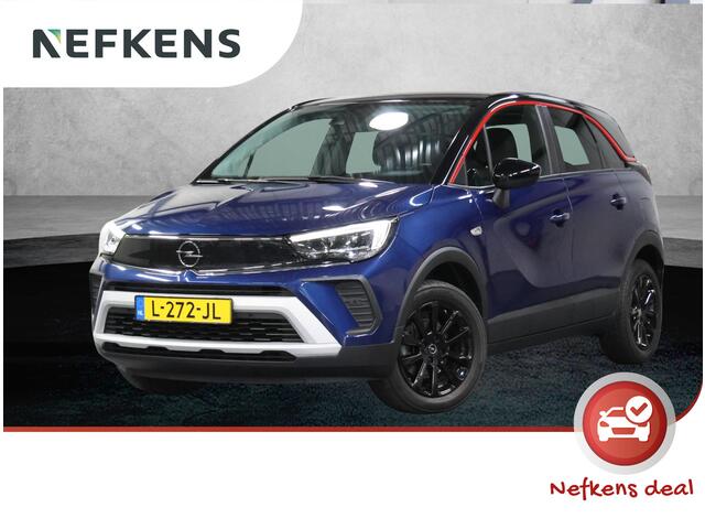 Opel Crossland 110PK GS Line | 1ste eigenaar | AppleCarplay/AndroidAuto | Stoel/Stuur/VoorruitVerwarmd | Armsteun | Camera | Dodehoekdetectie | Navigatie | LMV | Isofix | Privacy Glass | Parkeersensoren | Two-Tone |