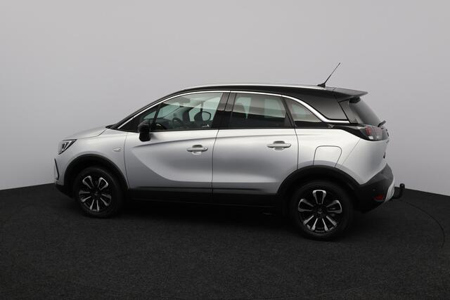 Opel Crossland 1.2 Turbo Level 4/ Two-Tone/ Trekhaak/ 16'' LMV/ Apple + Android/ Dode-Hoek DET./ Lane-Assist./ LED koplampen/ Camera/ Extra getint glas/ Cruise/ Multi. LEDER. Stuur.