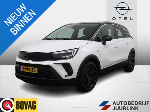 Opel Crossland 1.2T 130pk Ultimate Automaat Pano/Camera/LED /Alcantara/HeadUp Display/LM Velgen/AGR/Winterpakket