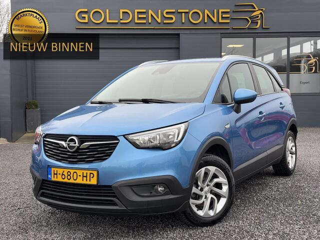 Opel Crossland X 1.2 Turbo Edition 1e Eigenaar,Apple Carplay,Airco,Cruise,Weinig KM,N.A.P,APK tot 02-2026