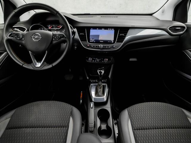 Opel Crossland X 1.2 Turbo Innovation Sport Automaat (APPLE CARPLAY, GROOT NAVI, CLIMATE, LEDER, SPORTSTOELEN, CRUISE, PARKEERSENSOREN, NIEUWSTAAT)