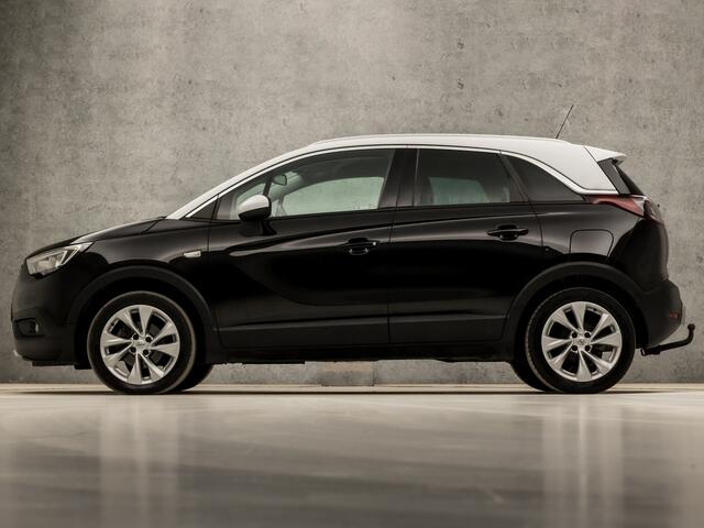 Opel Crossland X 1.2 Turbo Innovation (APPLE CARPLAY, GROOT NAVI, 360 CAMERA, CLIMATE, LEDER, SPORTSTOELEN, GETINT GLAS, KEYLESS, CRUISE, TREKHAAK, NIEUWE APK, NIEUWSTAAT)