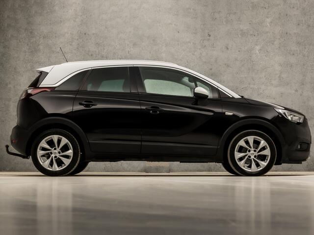 Opel Crossland X 1.2 Turbo Innovation (APPLE CARPLAY, GROOT NAVI, 360 CAMERA, CLIMATE, LEDER, SPORTSTOELEN, GETINT GLAS, KEYLESS, CRUISE, TREKHAAK, NIEUWE APK, NIEUWSTAAT)