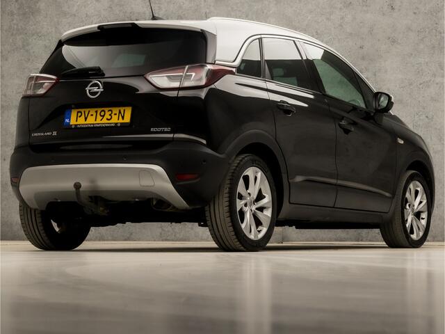 Opel Crossland X 1.2 Turbo Innovation (APPLE CARPLAY, GROOT NAVI, 360 CAMERA, CLIMATE, LEDER, SPORTSTOELEN, GETINT GLAS, KEYLESS, CRUISE, TREKHAAK, NIEUWE APK, NIEUWSTAAT)