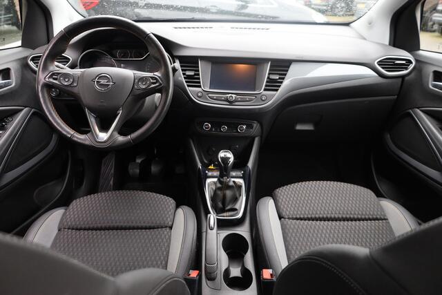 Opel Crossland X 1.2 Edition 2020 STUUR+STOELVERWARMING CARPLAY CRUISE CLIMA DAKRAILS 2xPDC LMV HALFLEER