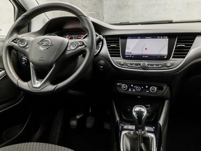 Opel Crossland X 1.2 Turbo Innovation (HEAD-UP DISPLAY, APPLE CARPLAY, GROOT NAVI, CLIMATE, LEDER, SPORTSTOELEN, GETINT GLAS, TREKHAAK, LM VELGEN, PARKEERSENSOREN, NIEUWE APK, NIEUWSTAAT)