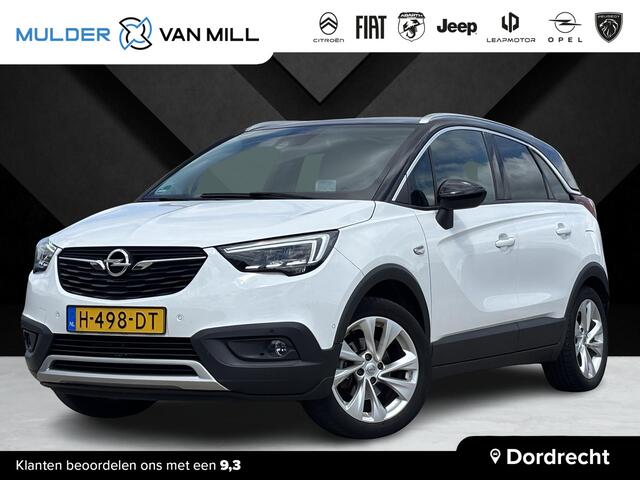 Opel Crossland X Ultimate 1.2 Turbo 130pk EAT6 | PANODAK | TREKHAAK | HEAD UP | AGR-STOELEN | WINTER PACK | NAVI | CAMERA | DODEHOEKBEW. | ISOFIX |