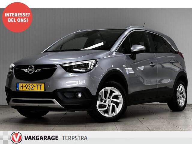 Opel Crossland X 1.2 Turbo Innovation /131PK! /Camera! /LED Koplampen /Apple + Android /DAB+! /KEYLESS GO /Lane Assist /Dodehoekdetectie /Navi /Climat /Cruise /Elek. pakket /Bluetooth /Regensensor /16"LMV /PDC V+A.