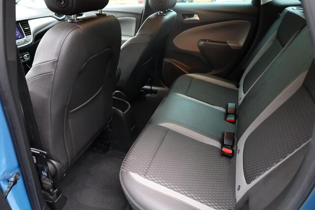 Opel Crossland X 1.2 Turbo Online Edition HALF-LEER TREKHAAK CARPLAY HUD CRUISE CLIMA NAVI LANE-ASSIST PDC 17''LMV ALL-SEASON!