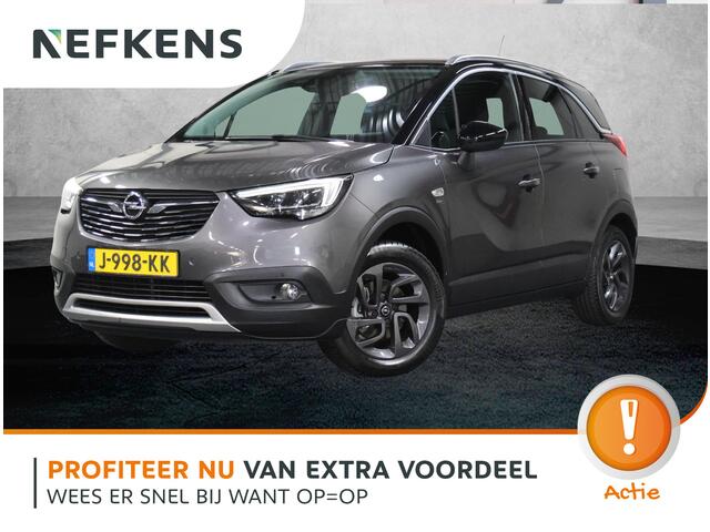 Opel Crossland X 110PK Edition 2020 | 1ste eigenaar | AppleCarplay/Android Auto | Trekhaak | Camera | Climate Control | LED lampen | Navigatie | 16"LMV | Two-Tone | Isofix | Privacy Glass | Parkeersensoren |