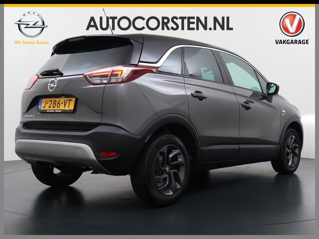 Opel Crossland X 1.2T 111PK Edition 2020 Apple Carplay Android Auto Navi* Airco LED-v+a Cruise Control Regen-Lichtsensor Edition 2020 Lane Assist Lmv Privacy Glas Two-tone Lak Isofix Distributie-riem bij 76.000 vervangen! 1e Eigenaar Origineel Nederlandse Auto