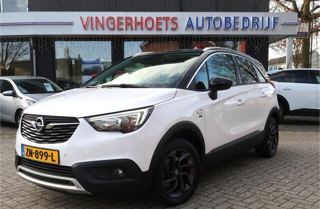 Opel Crossland X 1.2 Turbo 120 Jaar Edition 110 Pk * Navigatie * Trekhaak * Distributieriem vervangen 2025 * Zwart Dak * Climate & Cruise Control * Vingerhoets; Al meer dan 100 jaar Brabantse betrouwbaarheid....
