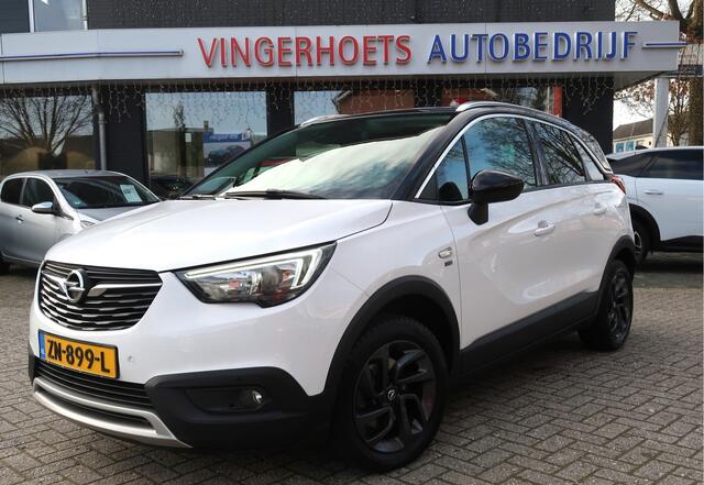 Opel Crossland X 1.2 Turbo 120 Jaar Edition 110 Pk * Navigatie * Trekhaak * Distributieriem vervangen 2025 * Zwart Dak * Climate & Cruise Control * Vingerhoets; Al meer dan 100 jaar Brabantse betrouwbaarheid....