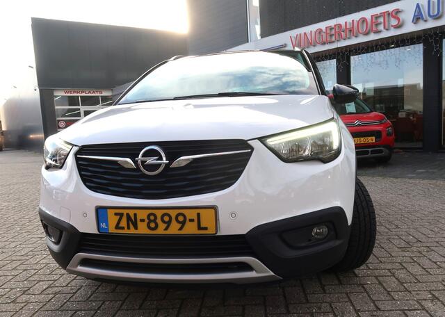 Opel Crossland X 1.2 Turbo 120 Jaar Edition 110 Pk * Navigatie * Trekhaak * Distributieriem vervangen 2025 * Zwart Dak * Climate & Cruise Control * Vingerhoets; Al meer dan 100 jaar Brabantse betrouwbaarheid....