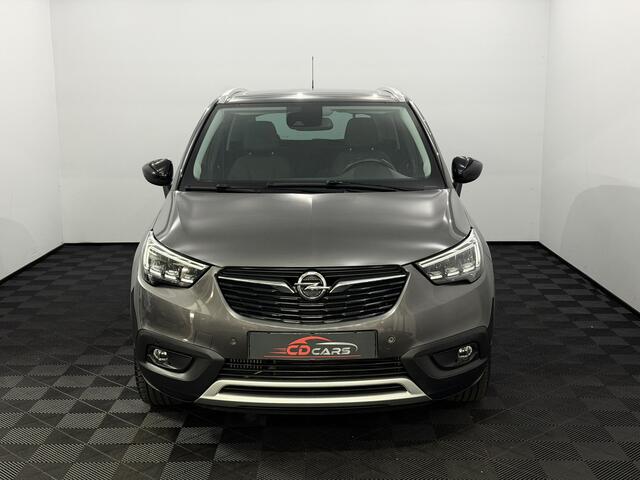 Opel Crossland X 1.2 Turbo Ultimate Panoramadak, Camera, Navi, Leder, Stoel/stuurverwarming, Rijstrook correctie, A start stop, Cruise control, Trekhaak