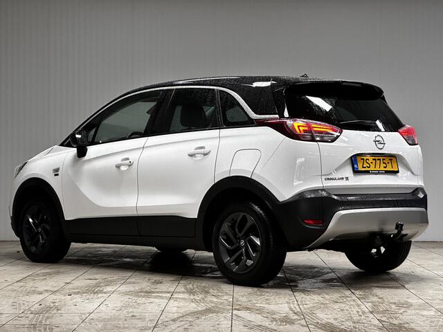 Opel Crossland X 1.2 Turbo 120 Jaar Edition/ D-Riem verv: 75.000 KM!/ Trekhaak/ Extra getint glas/ Two-Tone/ 16'' LMV/ Apple + Android/ Lane-Assist./ Airco/ Cruise/ Elek. pakket/ Isofix/ Bluetooth/ Multi. Stuur/ Chroom.