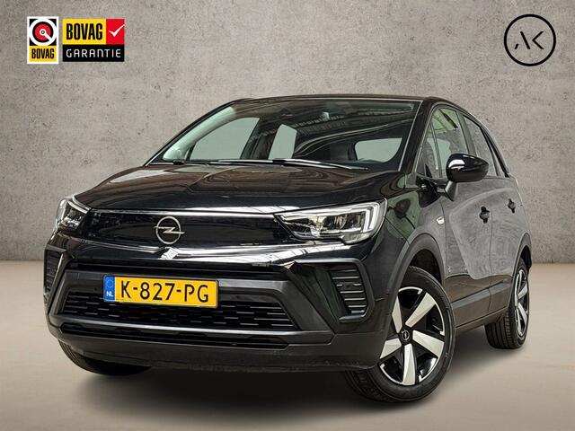 Opel Crossland X 1.2 Sport (APPLE CARPLAY, GROOT NAVI, 360 CAMERA, TREKHAAK, SPORTSTOELEN, LM VELGEN, ELEK PAKKET, LEDER STUURWIEL, NIEUWSTAAT)