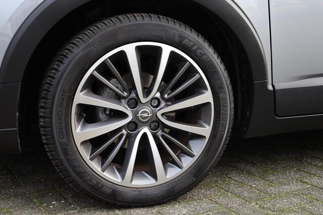 Opel Crossland X 1.2 Innovation TREKHAAK DUO-TONE CARPLAY STUUR+STOELVERWARMING HALFLEER 17"LMV CRUISE CLIMA 2xPDC DEALER-ONDERHOUDEN DAKRAILS