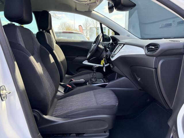 Opel Crossland X 1.2 Turbo Edition 2020 Dealer Onderhouden,Camera,Apple Carplay/Android Auto,110pk,Clima,Cruise,Pdc V+A,Rijstrooksensor,6 Bak,N.A.P,Bj 12-2020,Apk tot 01-2027
