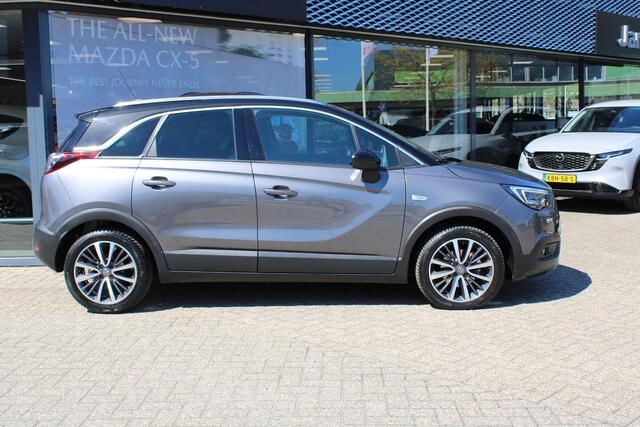 Opel Crossland X 1.2 Turbo Ultimate , Automaat, Trekhaak, Leder, Panoramadak, All Season, Camera, Cruise, Stoel/Stuurverwarming, CLima, Navi, LMV 17 Inch,