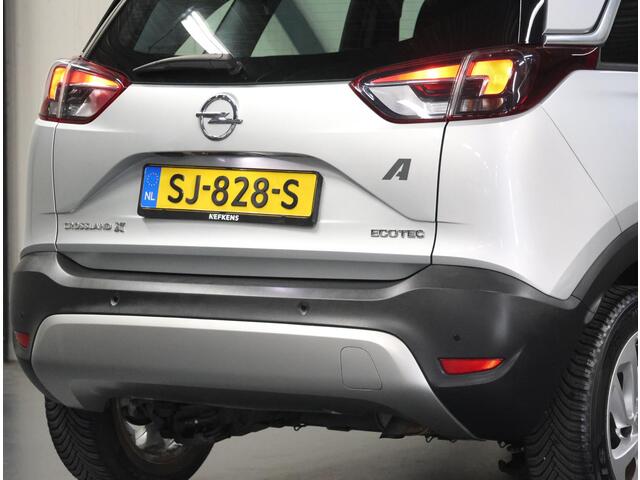 Opel Crossland X 110PK Innovation | 1ste eigenaar | AppleCarPlay/AndroidAuto | Armsteun | Navigatie | Parkeersensoren | Climate Control | Cruise Control | 16"LMV | LEER/Stof | Isofix |