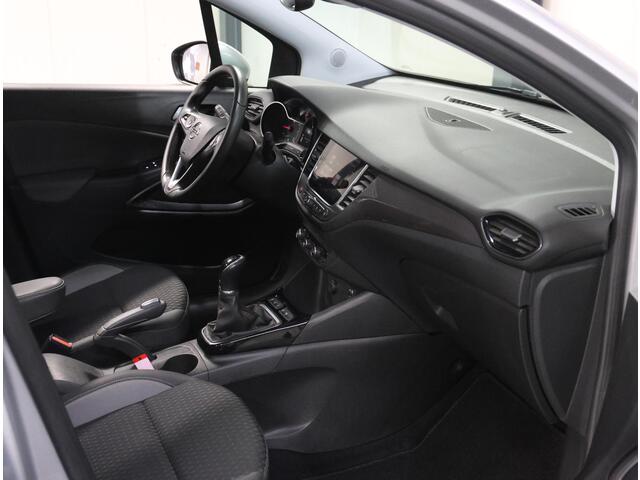 Opel Crossland X 110PK Innovation | 1ste eigenaar | AppleCarPlay/AndroidAuto | Armsteun | Navigatie | Parkeersensoren | Climate Control | Cruise Control | 16"LMV | LEER/Stof | Isofix |